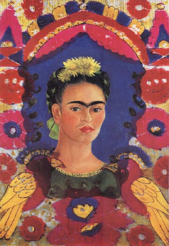 Frida Kahlo Self-Portrait the Frame